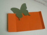 Stalo kortelės - drugeliai pav.#2701