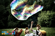 Vėjų Gaudymas - dideli muilo burbulai pav.#5217