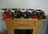 Kalėdiniai dovanų batai pav.#5665