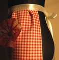 Stilinga prijuostė iš virtuvinio rankšluostuko pav.#798