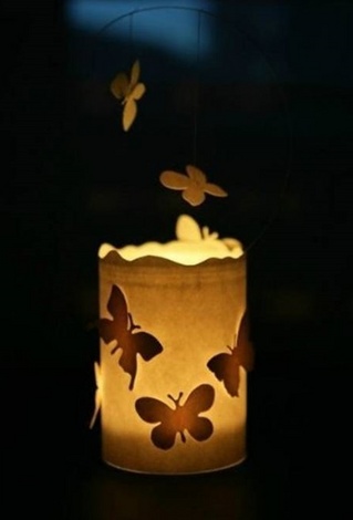  Žvakidė - drugeliai