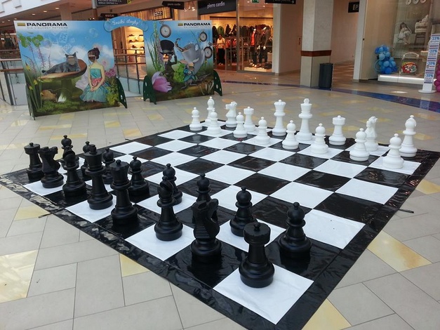  Didelių šaškių arba šachmatų nuoma