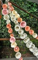 Vestuvių dekoracija - 3D gėlės pav.#1098