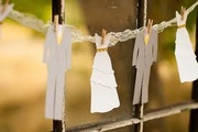 Girliandos - dekoracija vestuvėms pav.#1182
