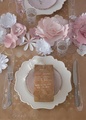 Vestuvių dekoracija - 3D gėlės pav.#2117