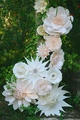 Vestuvių dekoracija - 3D gėlės pav.#2887