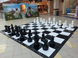 Didelių šaškių arba šachmatų nuoma pav.#3451