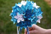 Kusudama - nuostabaus grožio dekoracija pav.#444