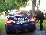 Idėjos kaip papuošti automobilius vestuvėms pav.#5612