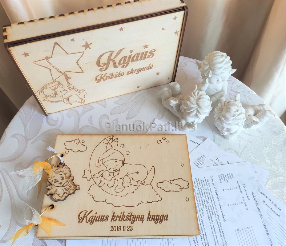 Krikštynų knyga su personalizuotais pasižadėjimais-2