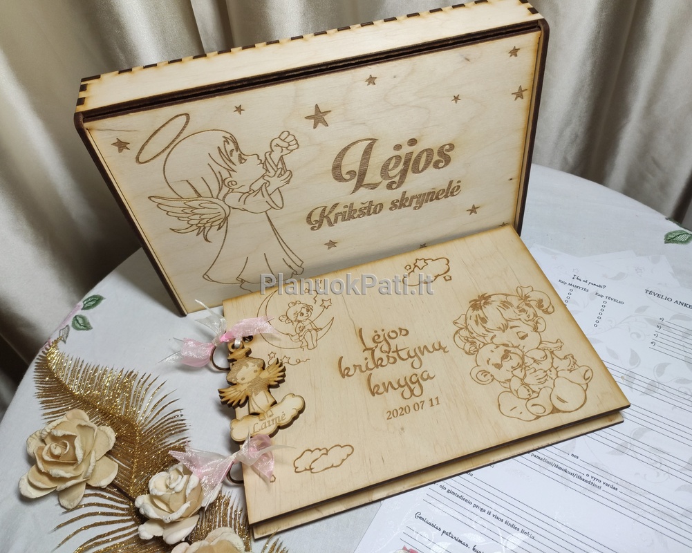 Krikštynų knyga su personalizuotais pasižadėjimais-6