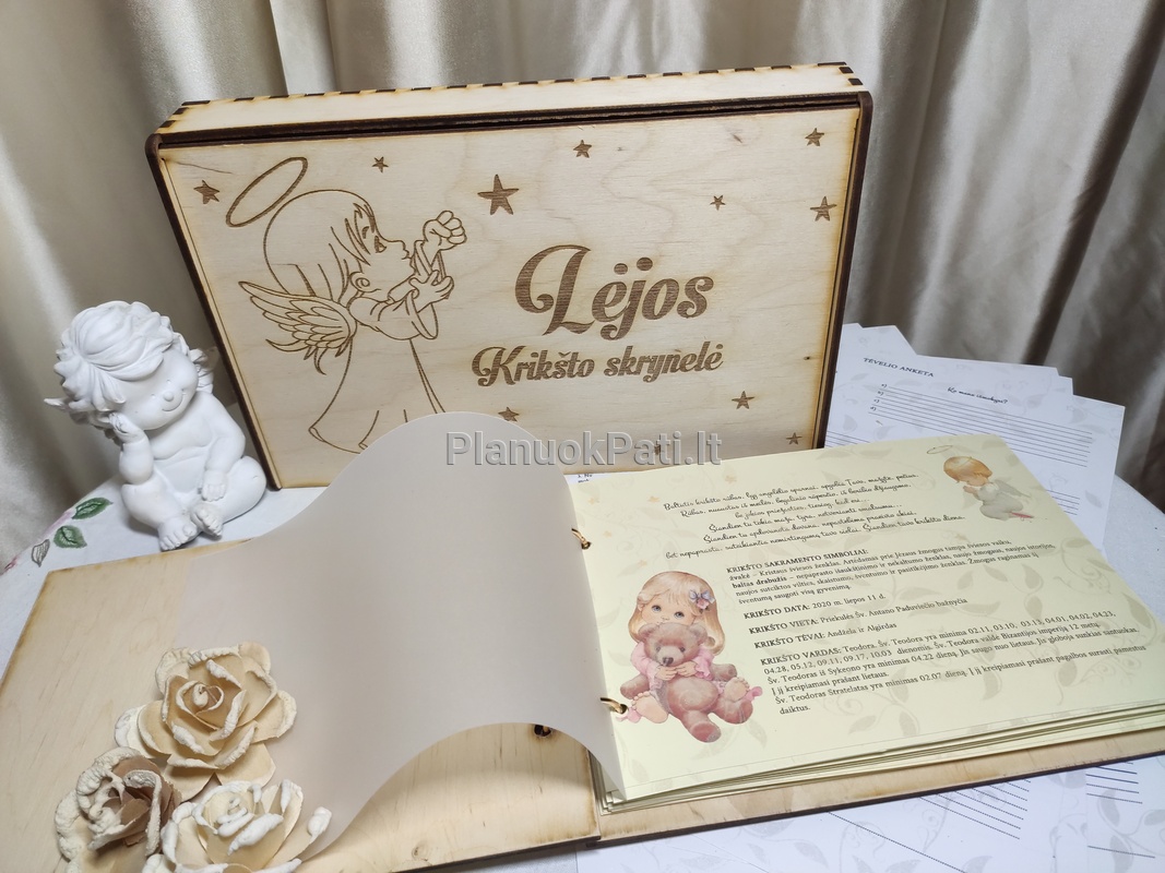 Krikštynų knyga su personalizuotais pasižadėjimais-8