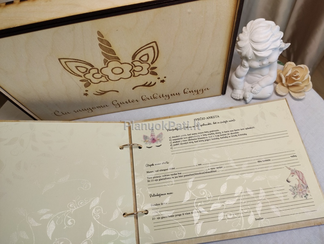 Krikštynų knyga su personalizuotais pasižadėjimais-13
