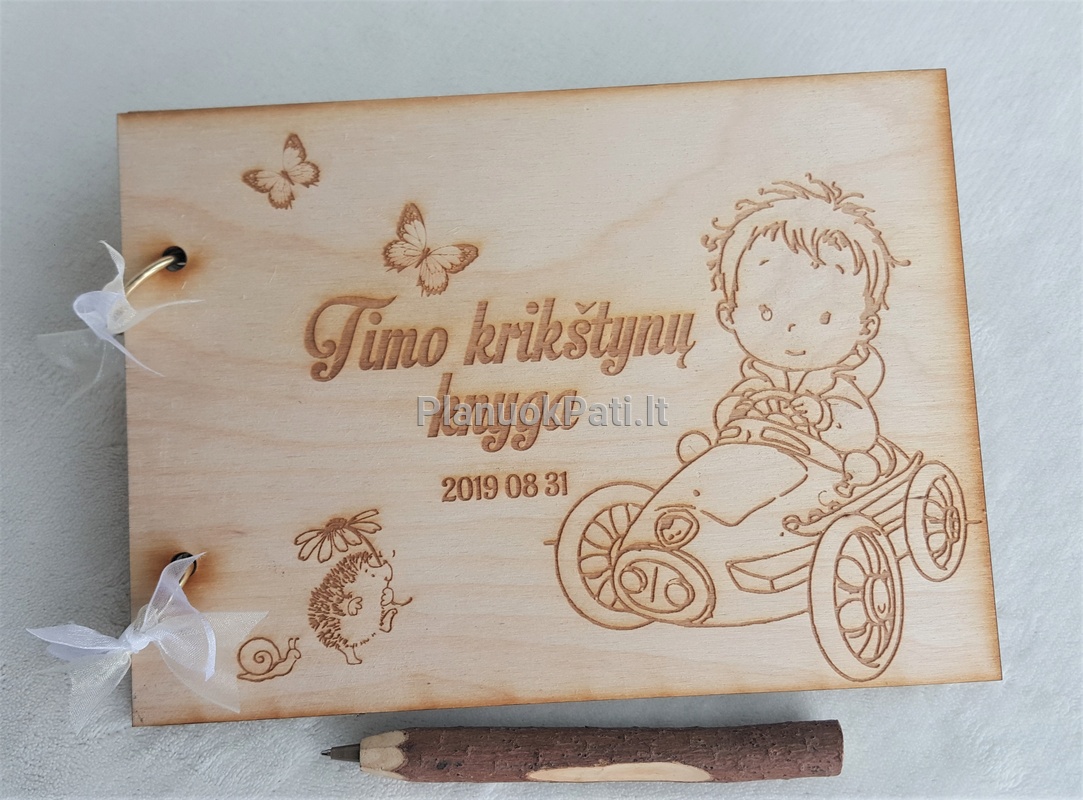 Krikštynų knyga su personalizuotais pasižadėjimais-19
