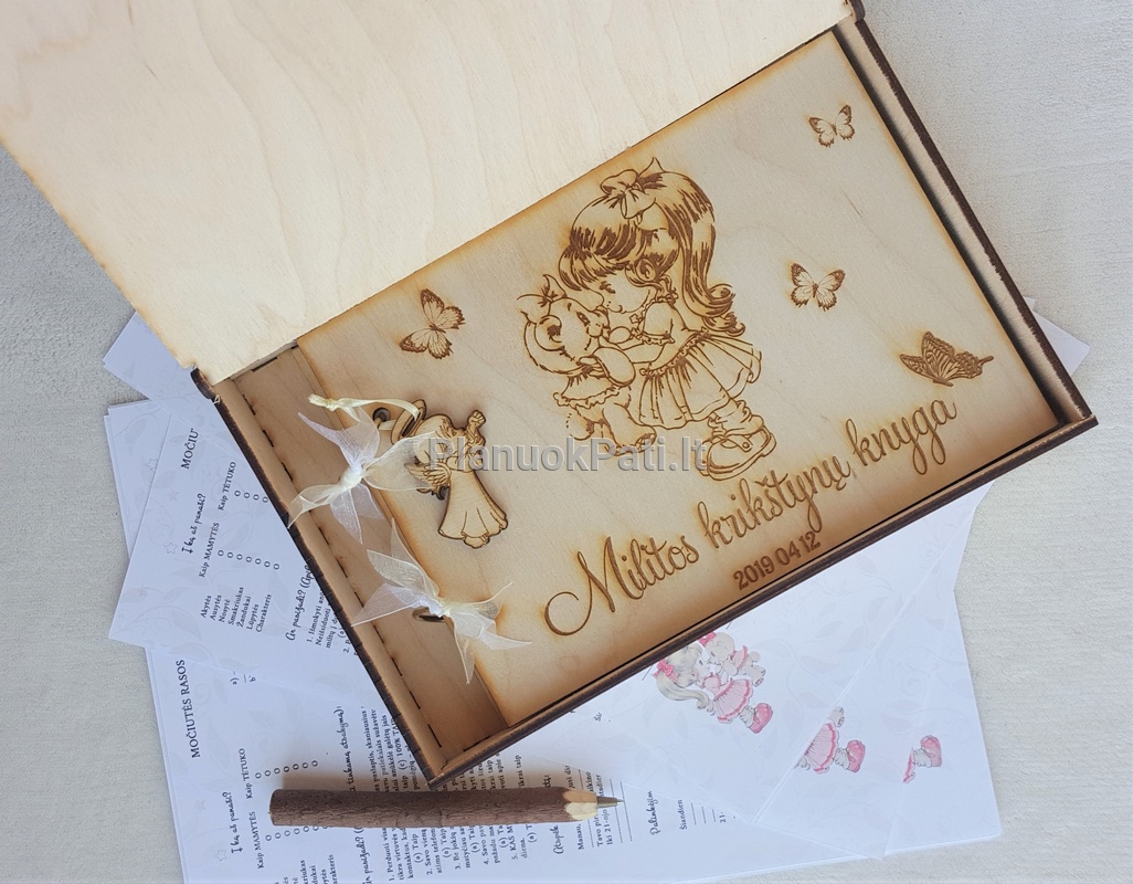 Krikštynų knyga su personalizuotais pasižadėjimais-20