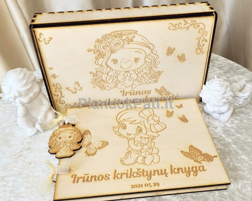Krikštynų knyga su personalizuotais pasižadėjimais-27