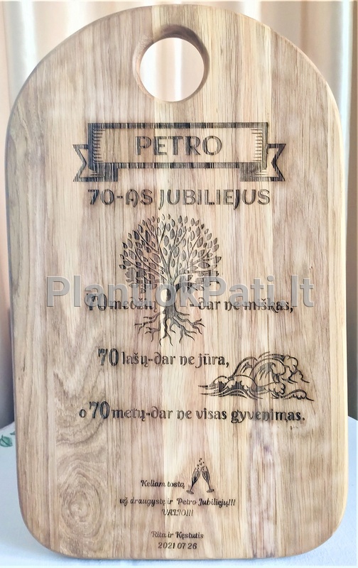 Ąžuolinis padėklas-lentelė -9