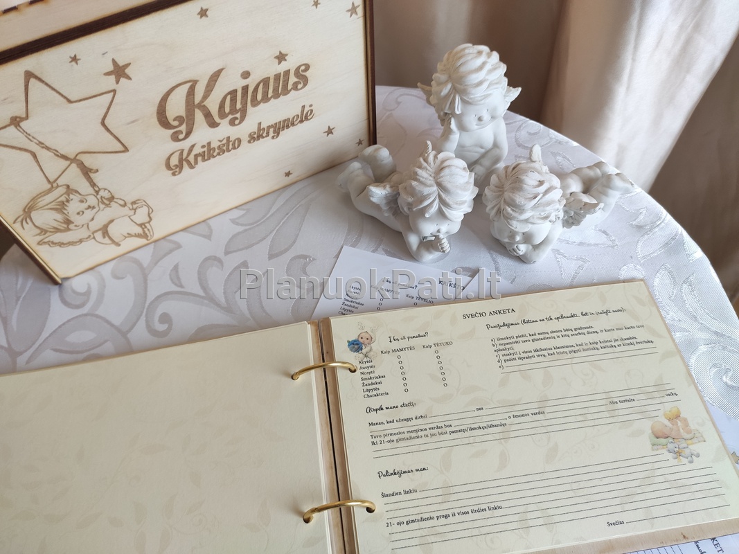 Krikštynų knyga (su anketomis svečiams)-2