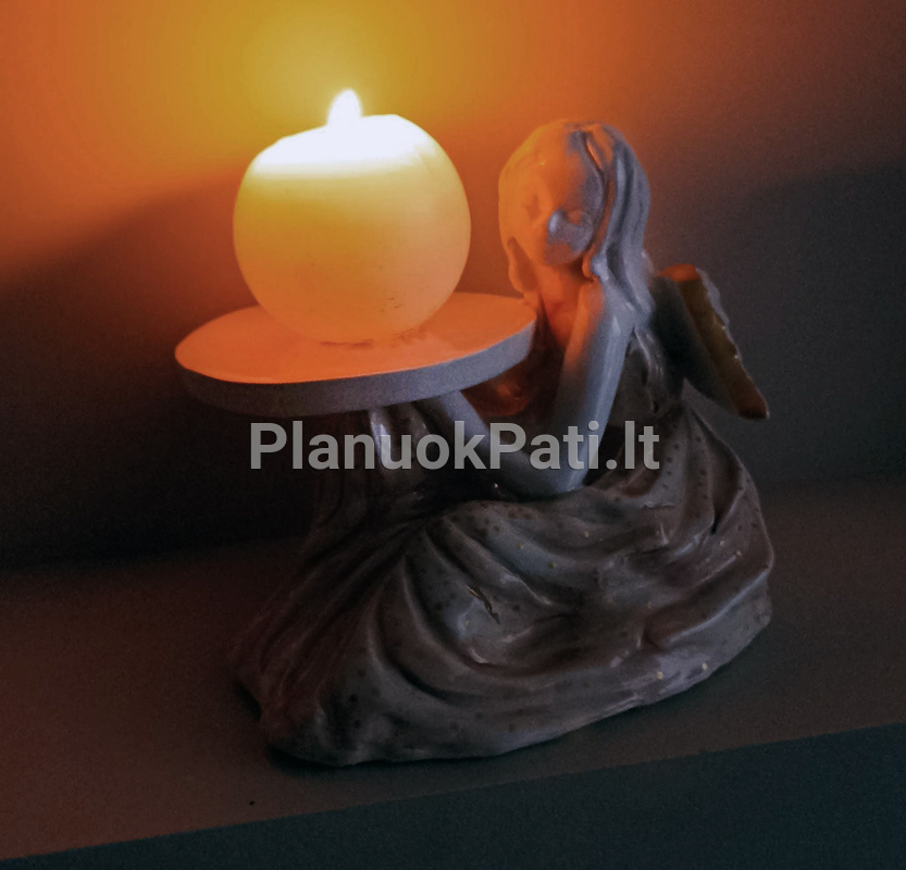 Statulėlė - žvakidė - Angelas-2