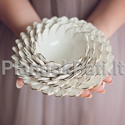 Šeimos židinys - Paauksuotas lotoso žiedas nuotrauka