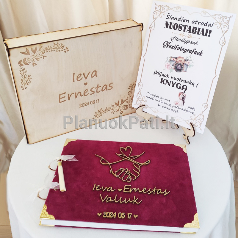 Palinkėjimų knyga vestuvėms Amžinai kartu-12