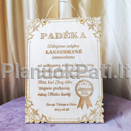 Padėka šventės personalui nuotrauka