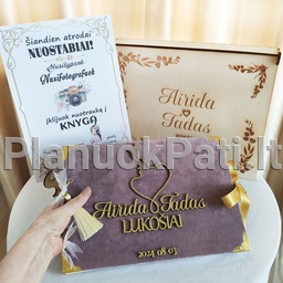 Svečių palinkėjimų knyga Meilės Žvilgsnis nuotrauka