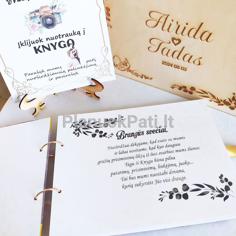 Svečių palinkėjimų knyga Meilės Žvilgsnis-4