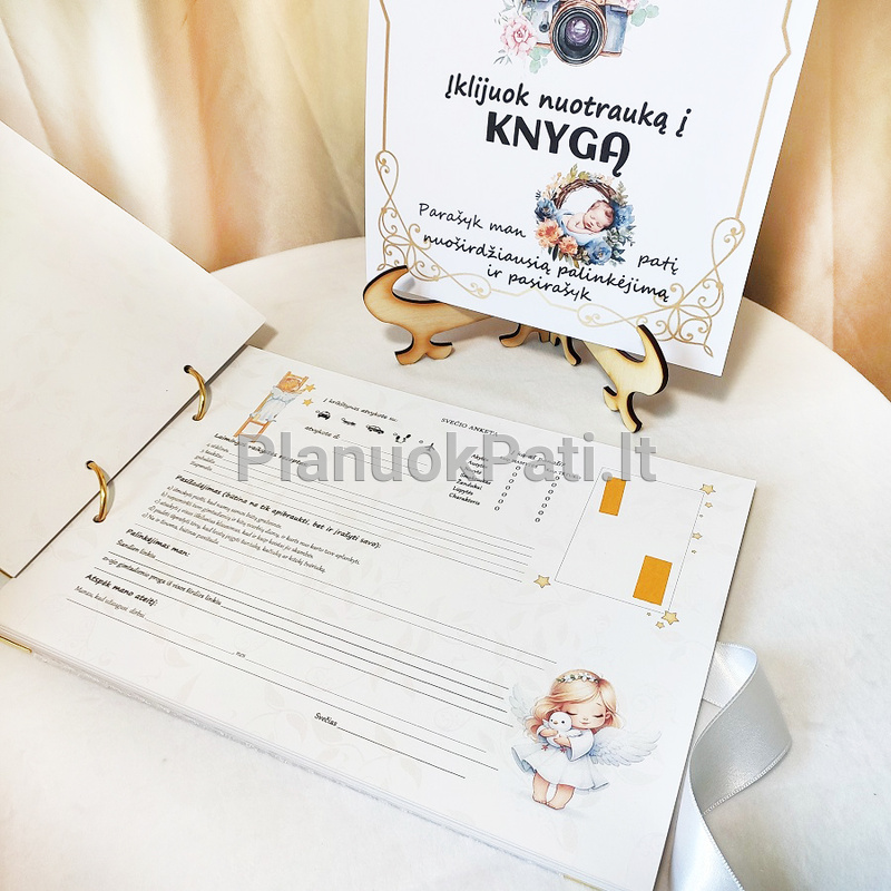 Krikštynų komplektas Mėnulio pasaka (įvairios spalvos)-23