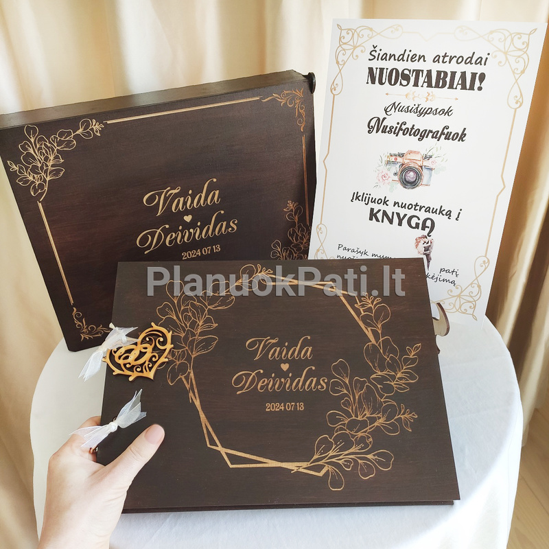 Vestuvinis palinkėjimų albumas Eukalipto Švelnumas-1