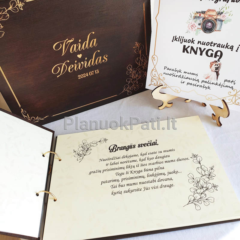 Vestuvinis palinkėjimų albumas Eukalipto Švelnumas-3