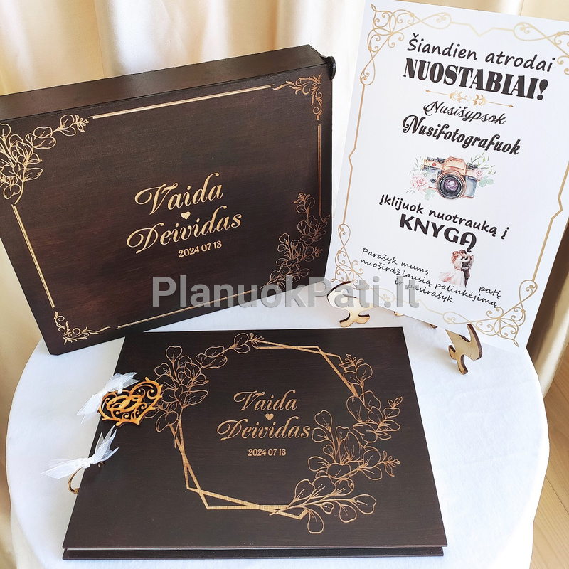 Vestuvinis palinkėjimų albumas Eukalipto Švelnumas-5