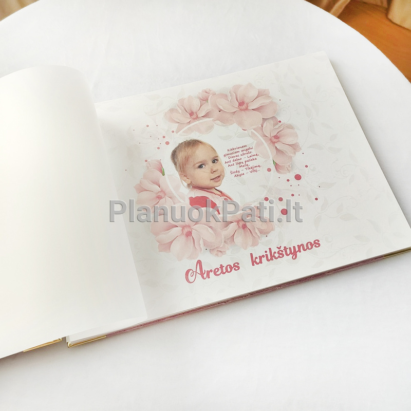 Palinkėjimų albumas Krikštynų angelas-3