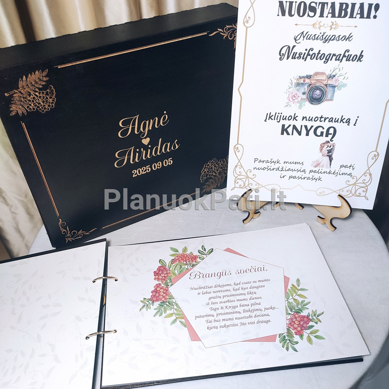 Vestuvinė palinkėjimų knyga Šermukšnio bučinys-3