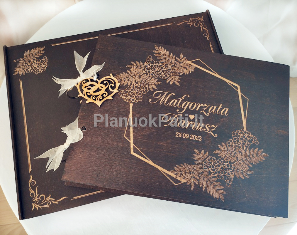 Vestuvinė palinkėjimų knyga Šermukšnio bučinys-5