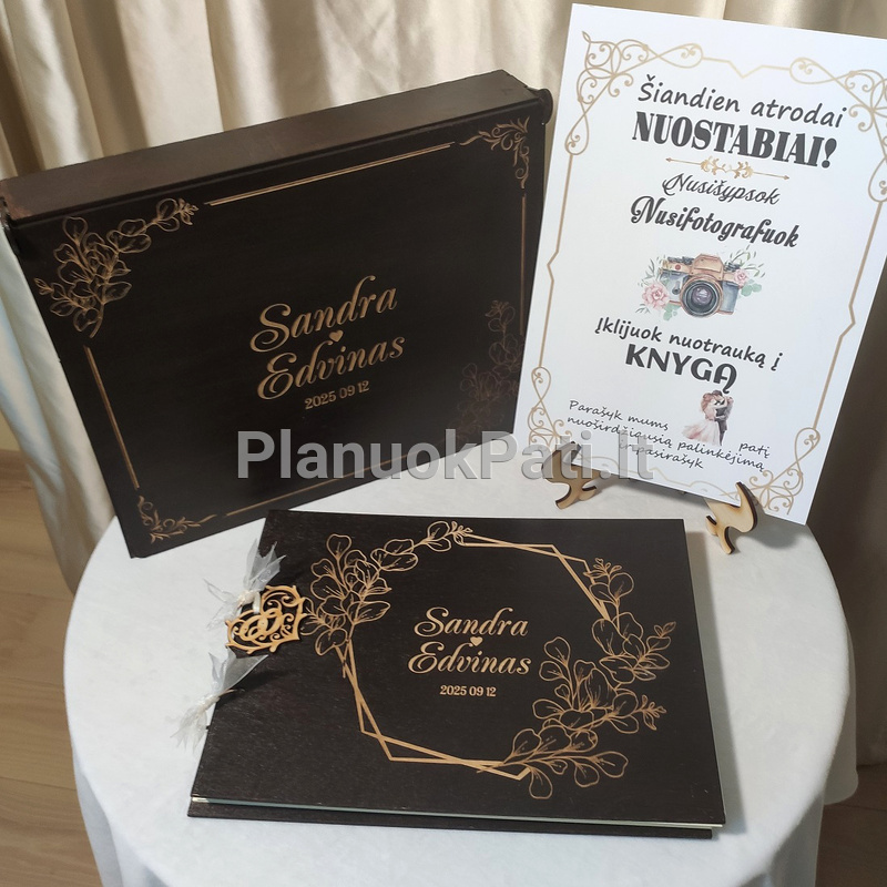 Vestuvinis palinkėjimų albumas Eukalipto Švelnumas-6