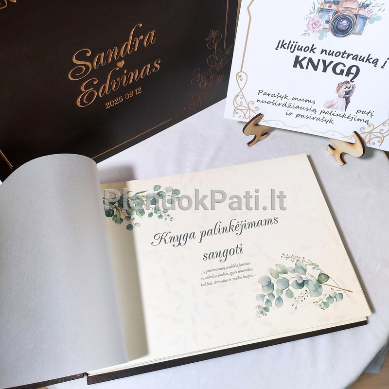 Vestuvinis palinkėjimų albumas Eukalipto Švelnumas-7
