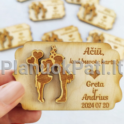 Magnetukai svečiams padėka nuotrauka