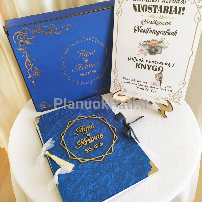 Vestuvių palinkėjimų knyga Deimantas-14