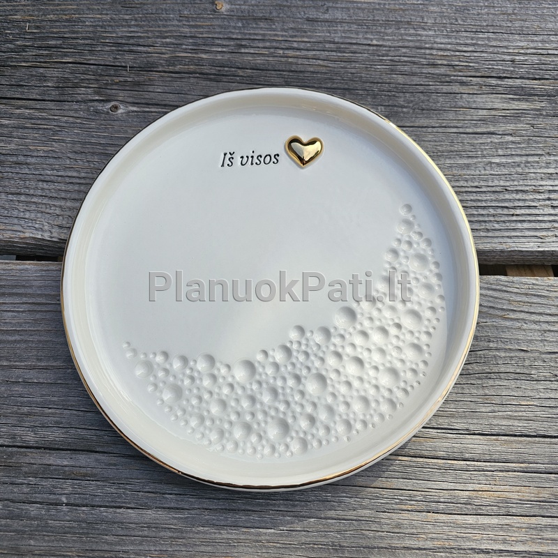Lėkštė - Burbulų pasaka (su dovaniniu įpakavimu)-1