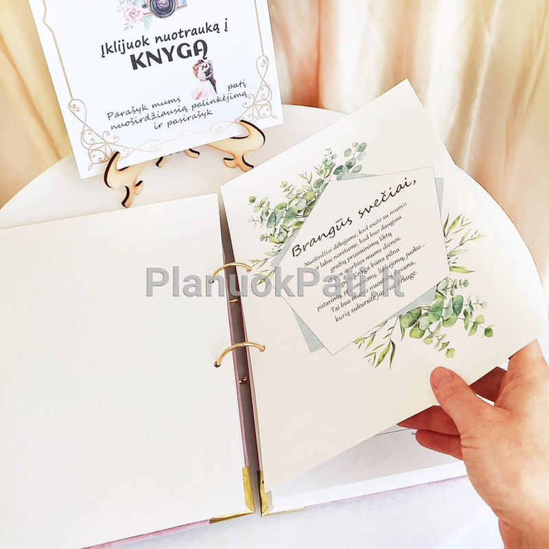 Palinkėjimų knyga vestuvėms Amžinai kartu-24