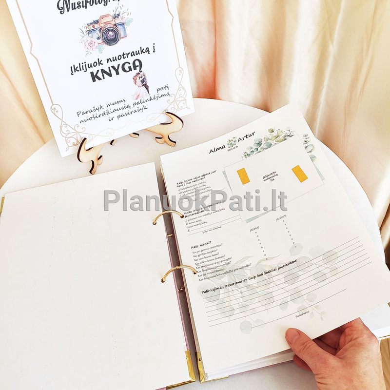 Palinkėjimų knyga vestuvėms Amžinai kartu-25