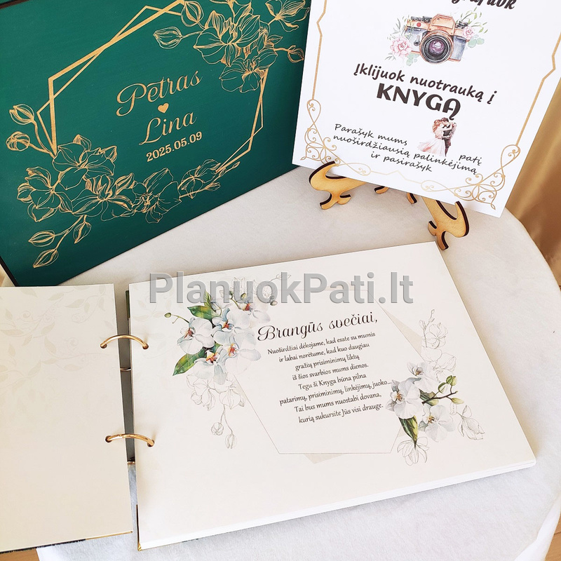 Svečių palinkėjimų knyga Meilės Žvilgsnis-9