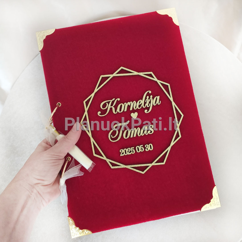 Vestuvių palinkėjimų knyga Deimantas-10